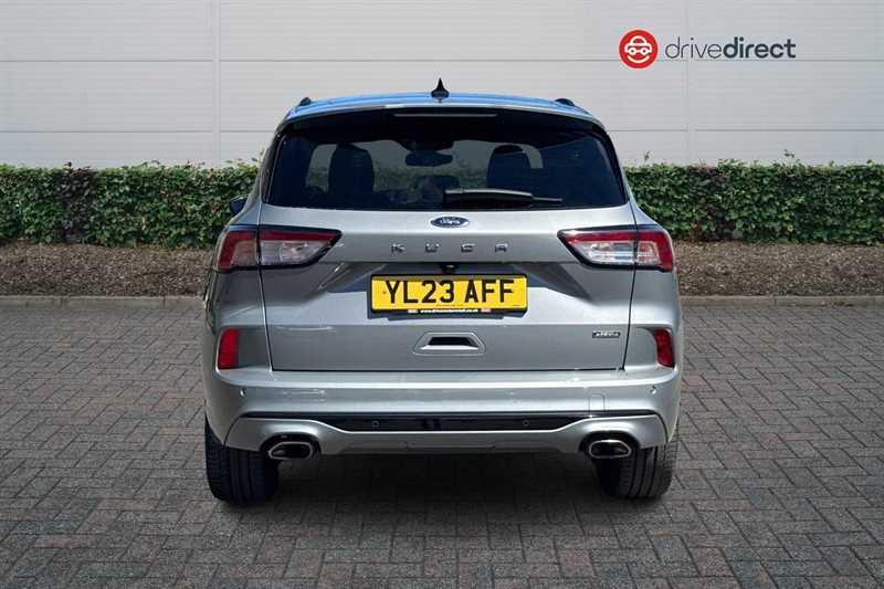 Ford Kuga 2.5 Ecoboost Duratec 14.4Kwh St-line X Suv Pet YL23AFF Silver #4