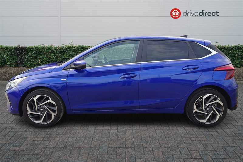 Hyundai I20 1.0 T-gdi Mhev Premium Hatchback Hybrid NX23XJJ Blue #6