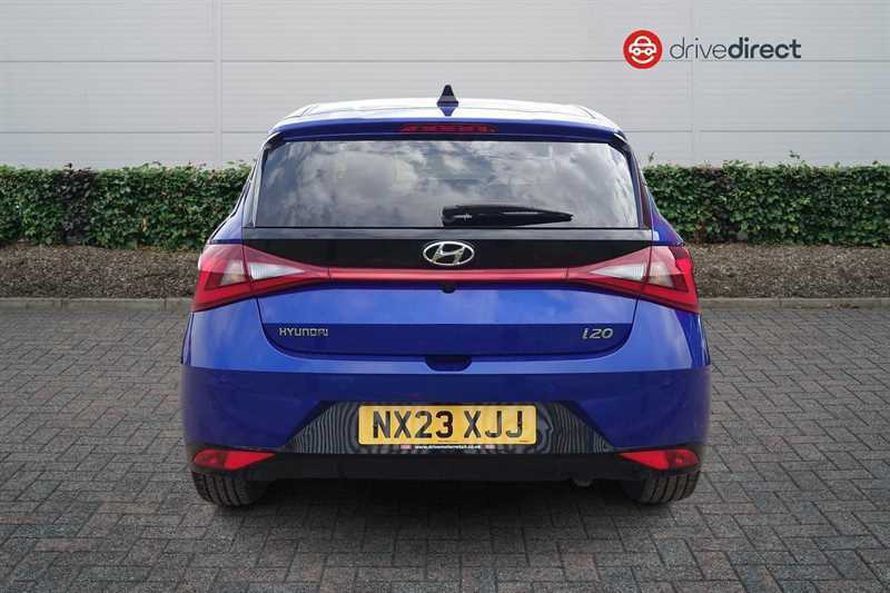 Hyundai I20 1.0 T-gdi Mhev Premium Hatchback Hybrid NX23XJJ Blue #4