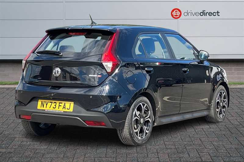 MG MG3 1.5 Vti-tech Exclusive Nav Hatchback Ma NY73FAJ Black #3