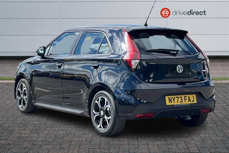 MG MG3 1.5 Vti-tech Exclusive Nav Hatchback Ma NY73FAJ Black #5
