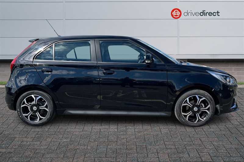 MG MG3 1.5 Vti-tech Exclusive Nav Hatchback Ma NY73FAJ Black #2