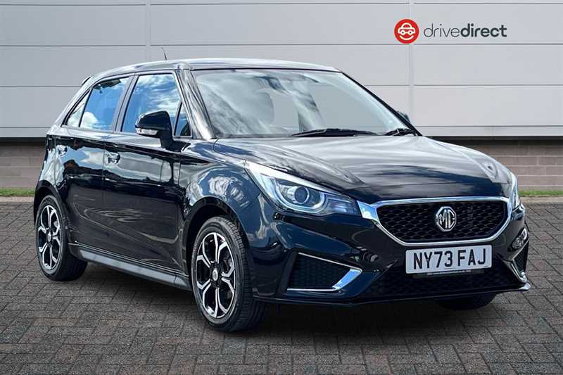 MG MG3 1.5 Vti-tech Exclusive Nav Hatchback Ma Black