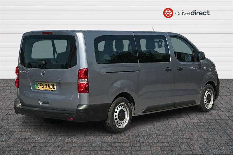 Vauxhall Vivaro 50Kwh Combi Mpv Lwb 9 Seat, 11K GF23HDU Grey #3
