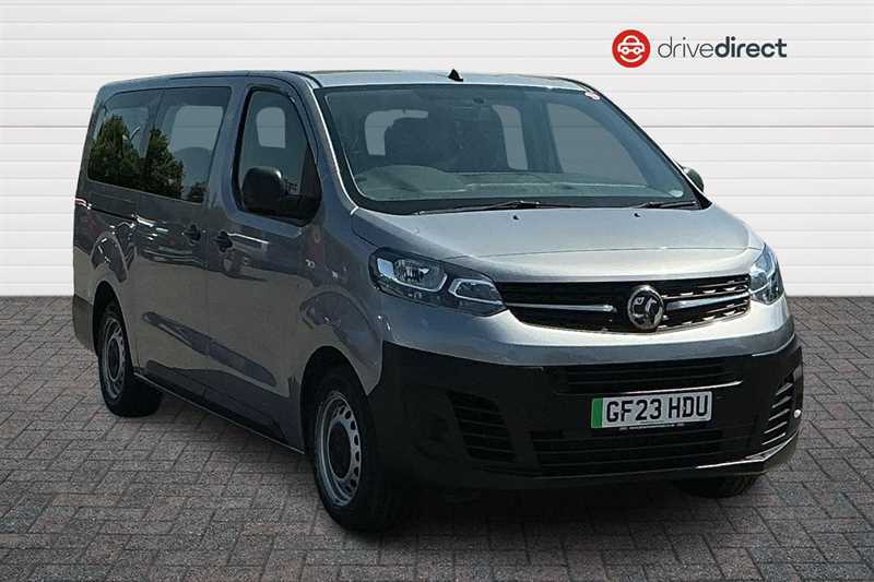 Vauxhall Vivaro 50Kwh Combi Mpv Lwb 9 Seat, 11K Grey
