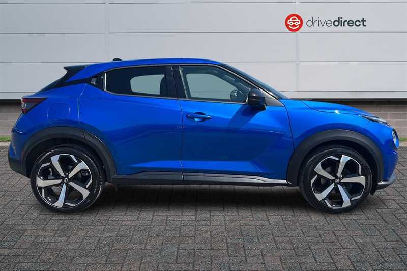 Nissan Juke 1.0 Dig-t Tekna Suv Dct Euro 6 S DN73XFU Blue #2