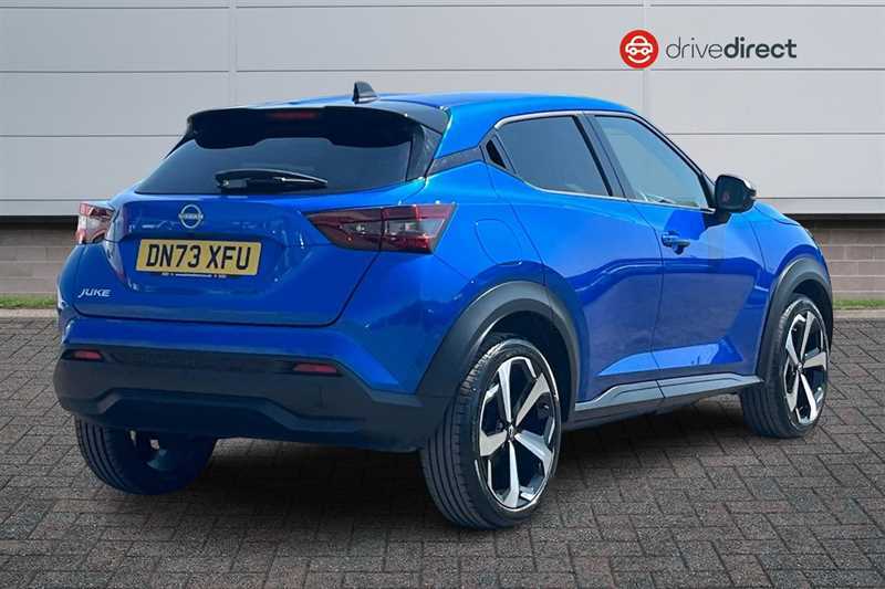Nissan Juke 1.0 Dig-t Tekna Suv Dct Euro 6 S DN73XFU Blue #3