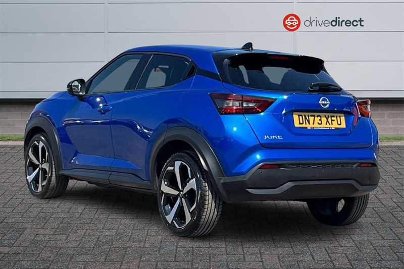 Nissan Juke 1.0 Dig-t Tekna Suv Dct Euro 6 S DN73XFU Blue #5
