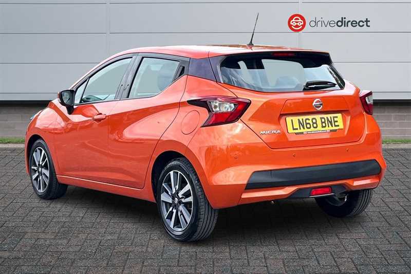 Nissan Micra 0.9 Ig-t Acenta Hatchback Euro 6 Orange #5
