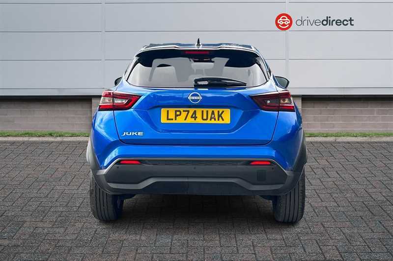 Nissan Juke 1.0 Dig-t N-connecta Suv Euro 6 LP74UAK Blue #4