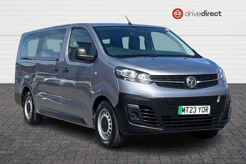 Vauxhall Vivaro 50Kwh Combi Mpv Lwb 9 Seat, 11K Grey