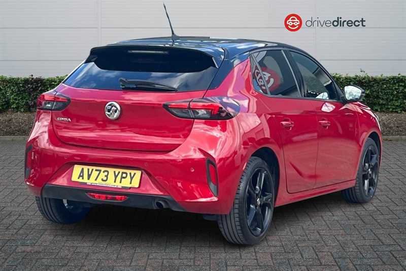 Vauxhall Corsa 1.2 Gs Hatchback Euro 6 75 Ps AV73YPY Red #3