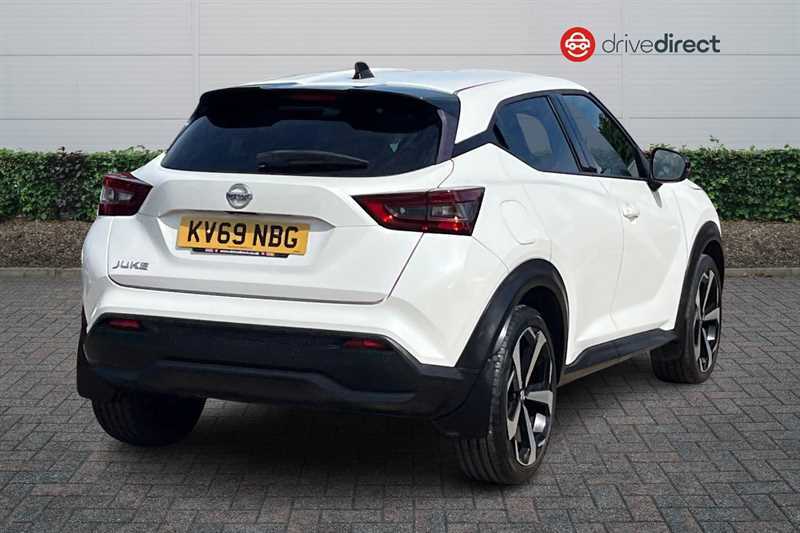 Nissan Juke 1.0 Dig-t N-connecta Suv Euro 6 White #3