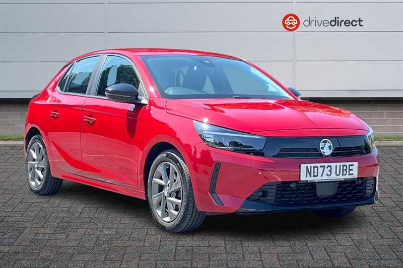 Vauxhall Corsa 1.2 Design Hatchback Euro 6 75 Red