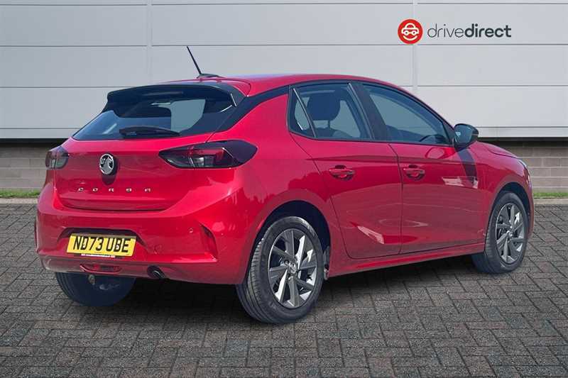 Vauxhall Corsa 1.2 Design Hatchback Euro 6 75 ND73UBE Red #3