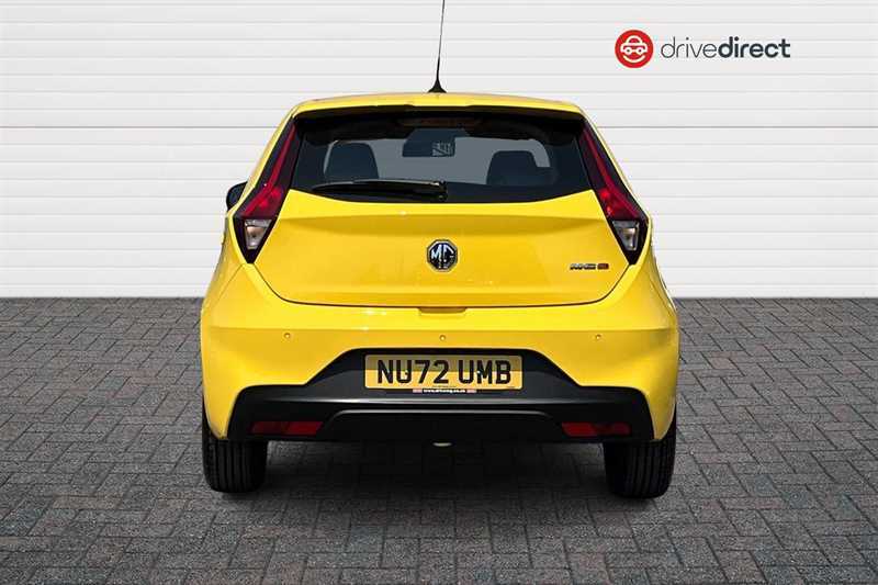 MG MG3 1.5 Vti-tech Exclusive Nav Hatchback Ma NU72UMB Yellow #4