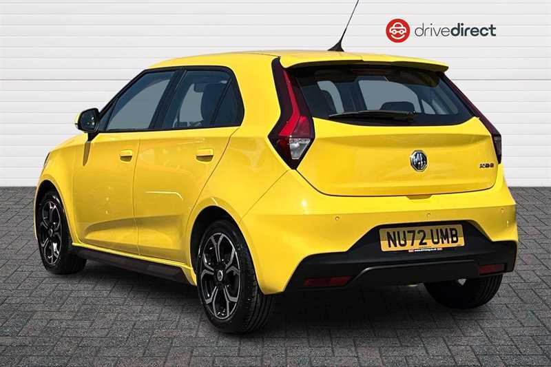 MG MG3 1.5 Vti-tech Exclusive Nav Hatchback Ma NU72UMB Yellow #5