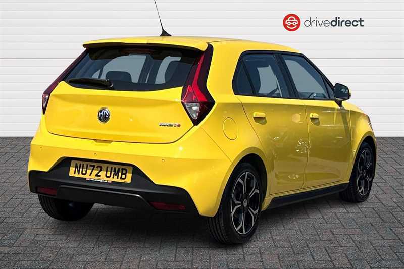 MG MG3 1.5 Vti-tech Exclusive Nav Hatchback Ma NU72UMB Yellow #3