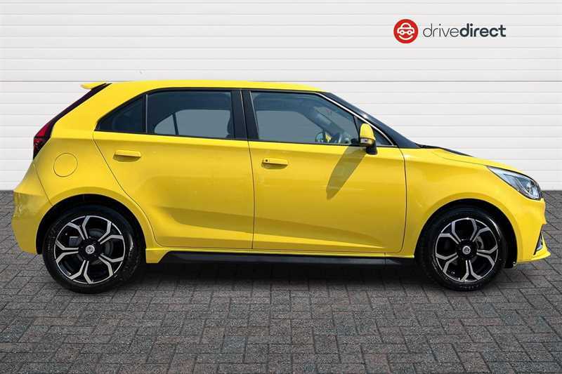 MG MG3 1.5 Vti-tech Exclusive Nav Hatchback Ma NU72UMB Yellow #2