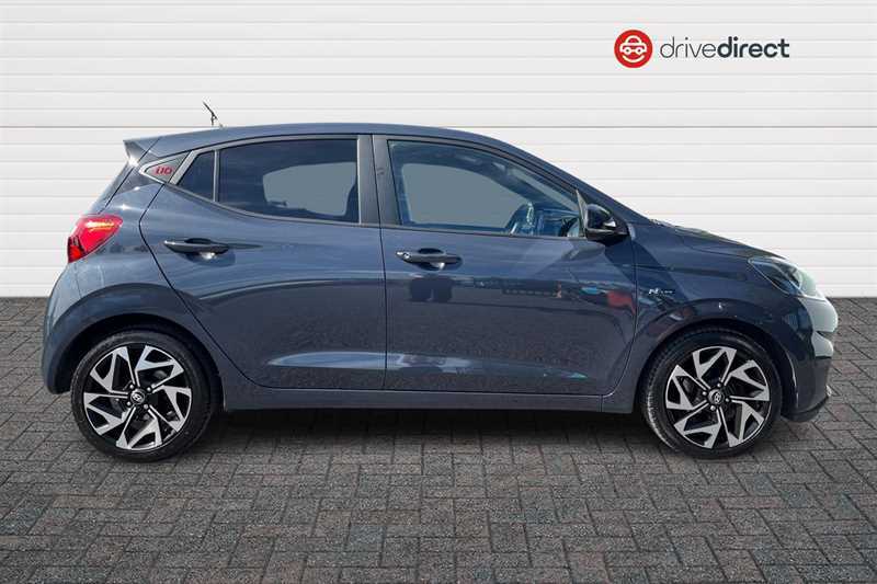 Hyundai I10 1.0 T-gdi N Line Hatchback Euro WN72MVK Grey #2