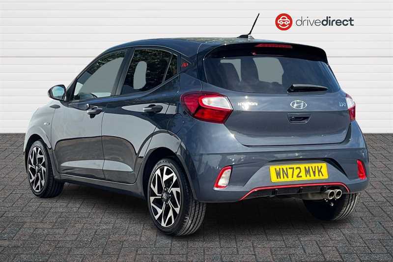 Hyundai I10 1.0 T-gdi N Line Hatchback Euro WN72MVK Grey #5