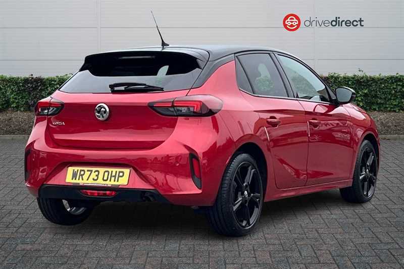 Vauxhall Corsa 1.2 Gs Hatchback Euro 6 75 Ps WR73OHP Red #3