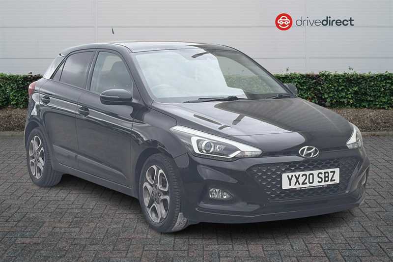 Hyundai I20 1.2 Premium Nav Hatchback Euro 6 Black