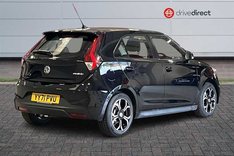 MG MG3 1.5 Vti-tech Exclusive Nav Hatchback Ma YY71PVU Black #3