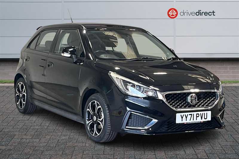 MG MG3 1.5 Vti-tech Exclusive Nav Hatchback Ma Black
