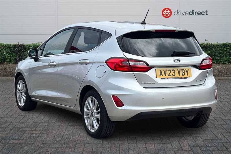 Ford Fiesta 1.0T Ecoboost Mhev Titanium Hatchback H AV23VBY Silver #5