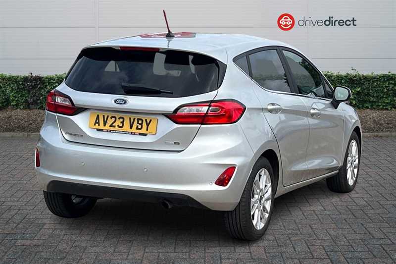 Ford Fiesta 1.0T Ecoboost Mhev Titanium Hatchback H AV23VBY Silver #3