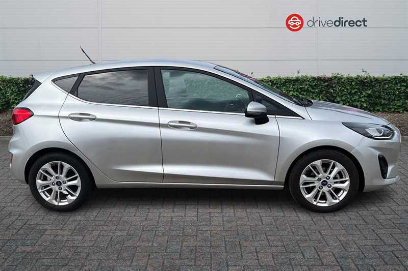 Ford Fiesta 1.0T Ecoboost Mhev Titanium Hatchback H AV23VBY Silver #2