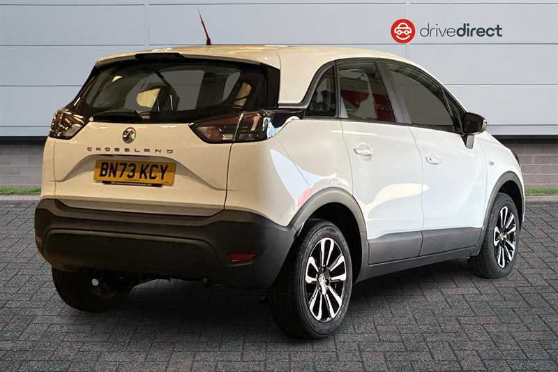 Vauxhall Crossland 1.2 Turbo Design Suv Euro 6 Ss BN73KCY White #3