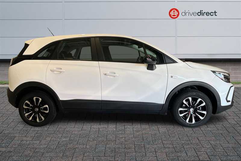 Vauxhall Crossland 1.2 Turbo Design Suv Euro 6 Ss BN73KCY White #2