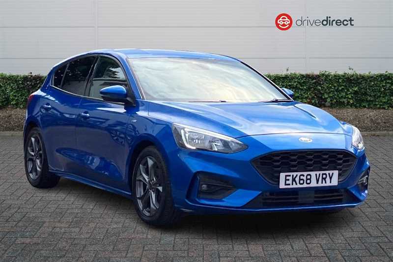 Ford Focus 1.0T Ecoboost St-line Hatchback Blue