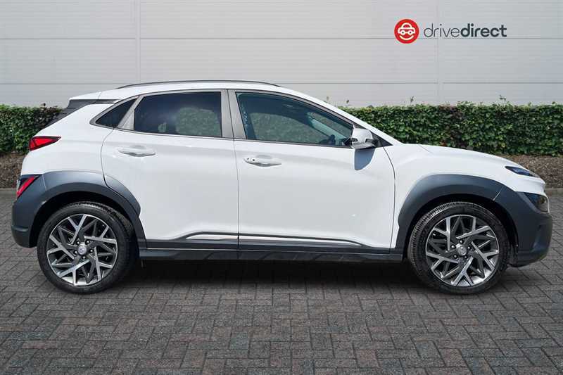 Hyundai Kona 1.6 H-gdi Premium Suv Hybrid Dct Euro 6 FP22SYS White #2