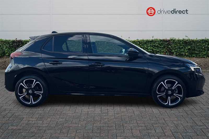 Vauxhall Corsa 1.2 Turbo Ultimate Hatchback Eur HK25RYR Black #2