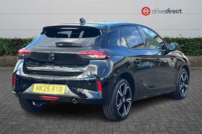 Vauxhall Corsa 1.2 Turbo Ultimate Hatchback Eur HK25RYR Black #3