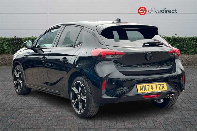 Vauxhall Corsa 1.2 Turbo Ultimate Hatchback Euro MW74TZR Black #5