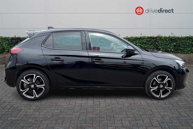 Vauxhall Corsa 1.2 Turbo Ultimate Hatchback Euro MW74TZR Black #2