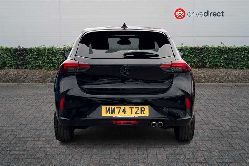 Vauxhall Corsa 1.2 Turbo Ultimate Hatchback Euro MW74TZR Black #4