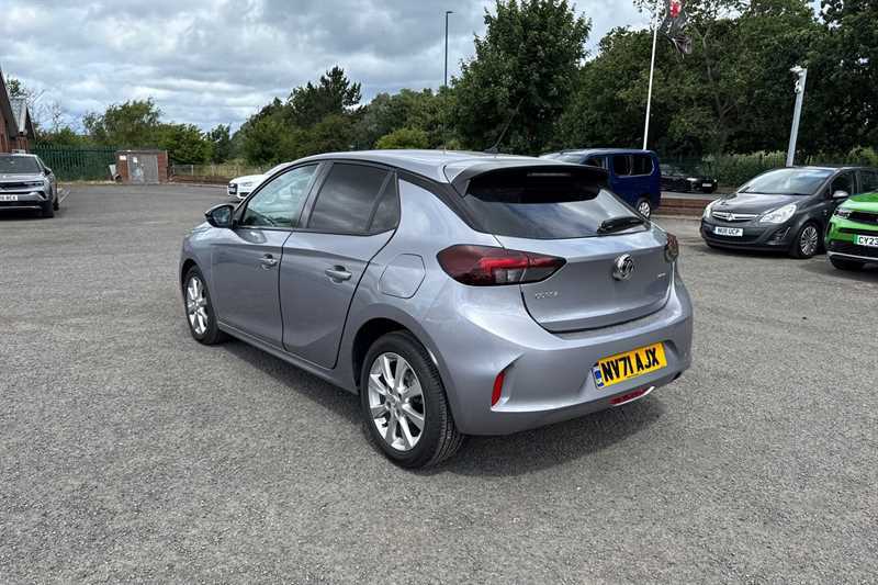 Vauxhall Corsa 1.2 Turbo Se Hatchback Euro 6 S NV71AJX Grey #5
