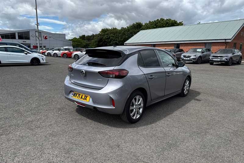 Vauxhall Corsa 1.2 Turbo Se Hatchback Euro 6 S NV71AJX Grey #3
