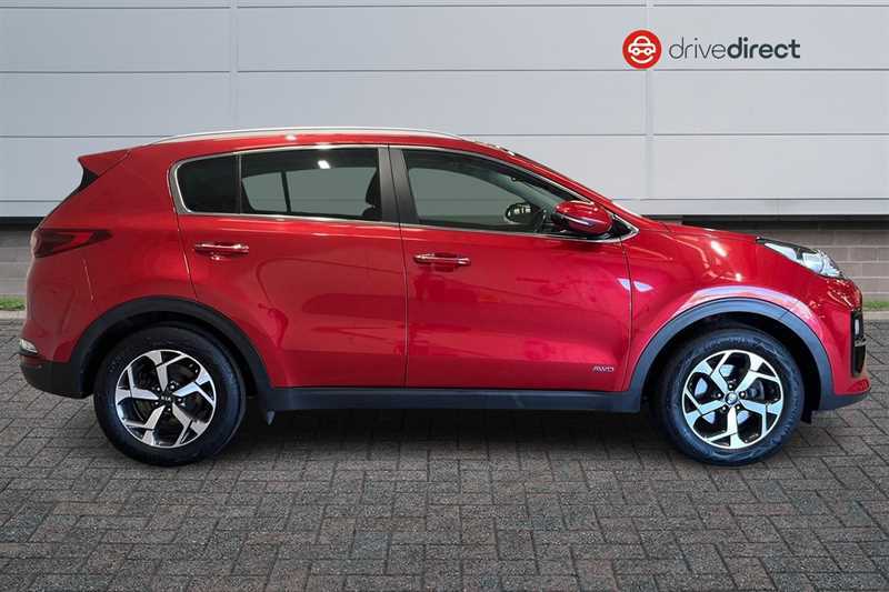 Kia Sportage 1.6 T-gdi 2 Gpf Suv Awd Euro 6 OY20VNH Red #2