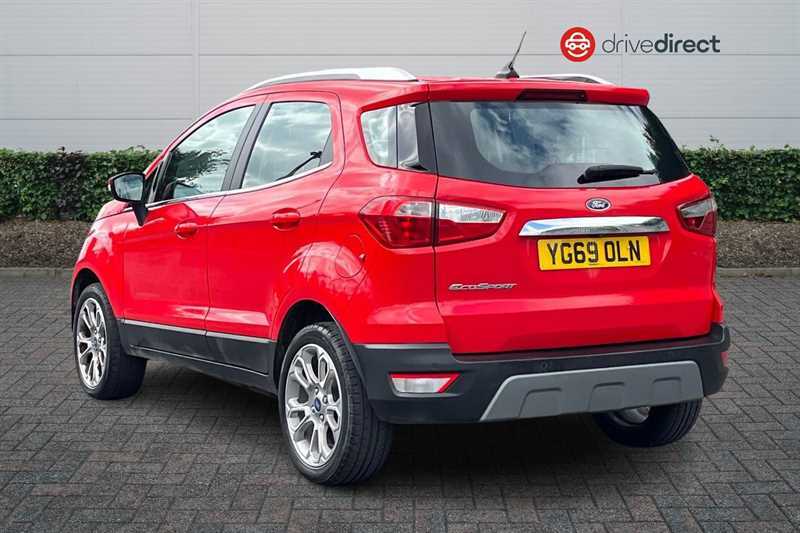 Ford Ecosport 1.0T Ecoboost Gpf Titanium Suv E YG69OLN Red #5