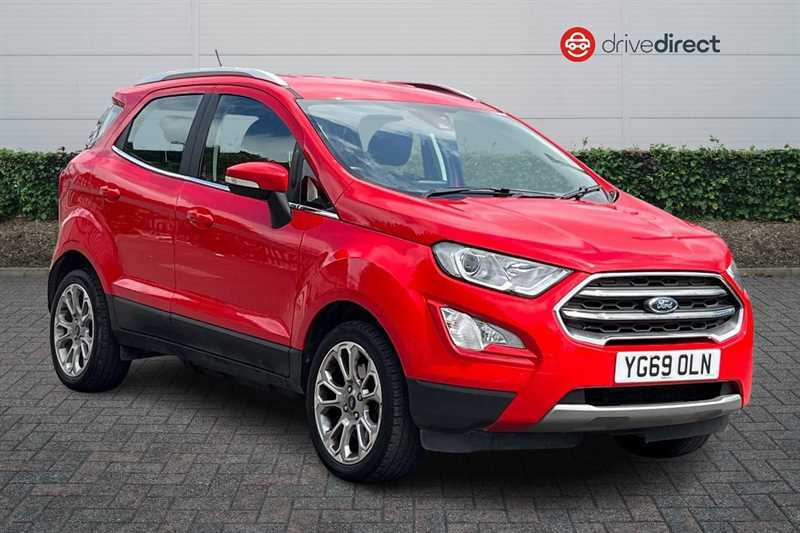 Ford Ecosport 1.0T Ecoboost Gpf Titanium Suv E Red