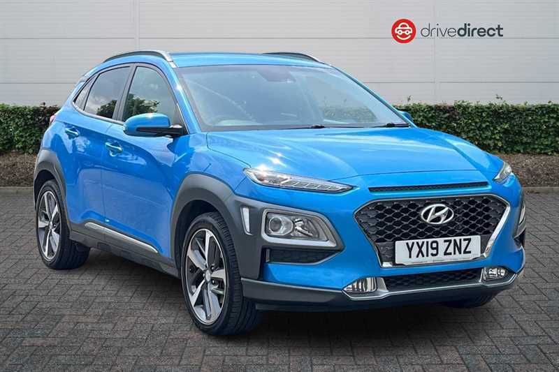 Hyundai Kona 1.0 T-gdi Premium Suv Euro 6 S Blue