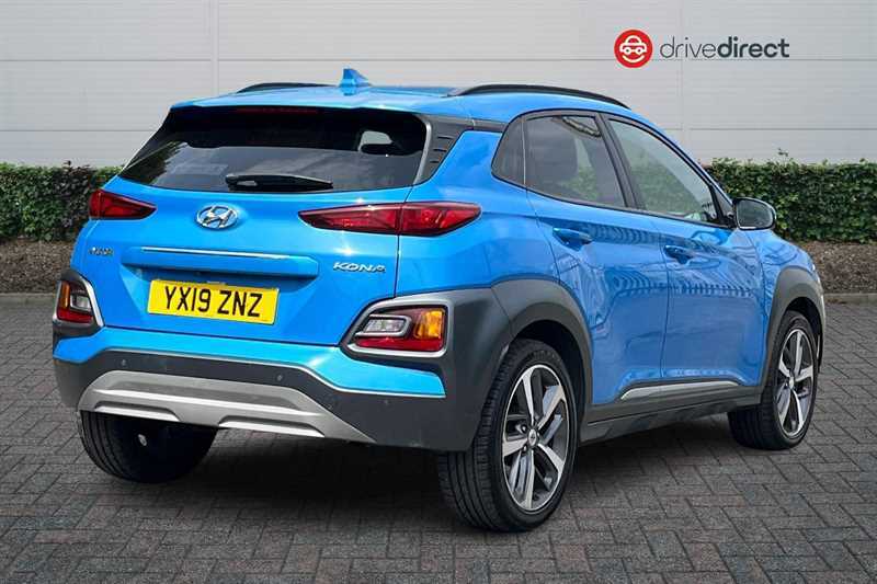 Hyundai Kona 1.0 T-gdi Premium Suv Euro 6 S Blue #3