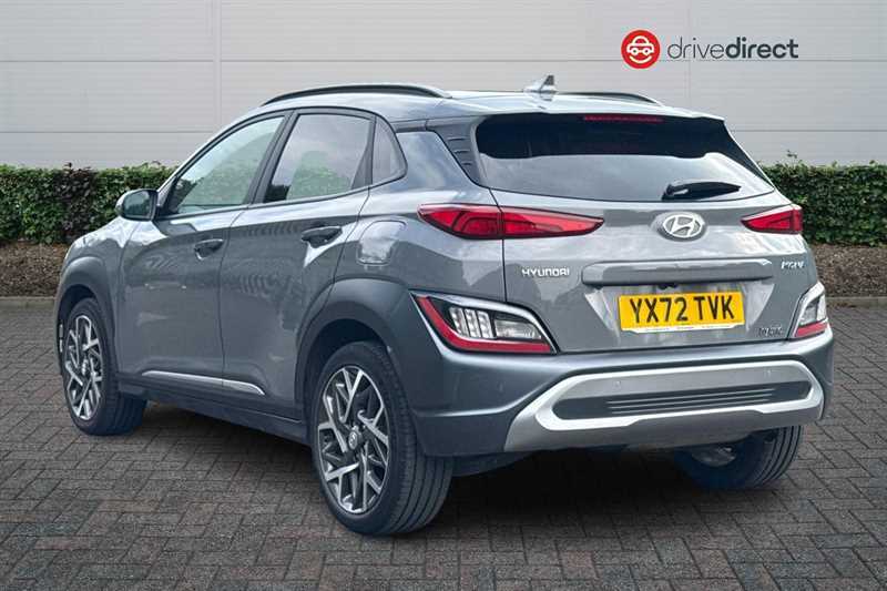 Hyundai Kona 1.6 H-gdi Premium Suv Hybrid Dct Euro 6 YX72TVK Grey #5