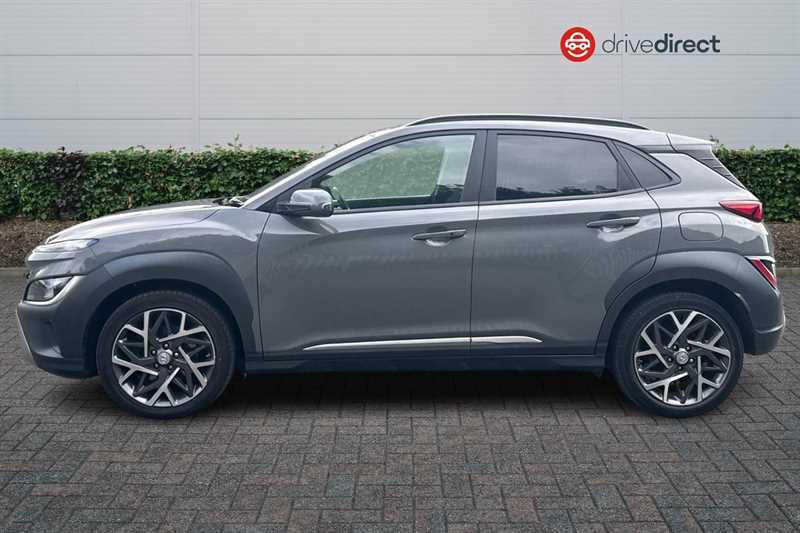 Hyundai Kona 1.6 H-gdi Premium Suv Hybrid Dct Euro 6 YX72TVK Grey #6